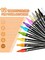 12 Colors Acrylic Paint Pens Markers, Dual-Tip Acrylic Paint Pens